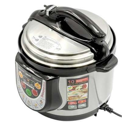 Мультиварка ROTEX REPC53-B, 5 літрів 900 Вт, 10 програм