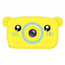 Дитячий фотоапарат у чохлі Ведмедик Camera Жовтий