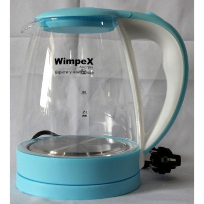 Електрочайник Kettle WX 2850 Wimpex Блакитний