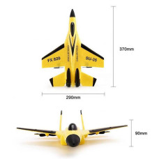 Літак на радіокеруванні винищувач FX-820 SU-35 Жовтий