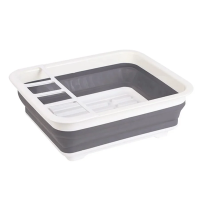 Піддон для посуду та кухонних приладів Multi-Functional Folding Bowl Tray