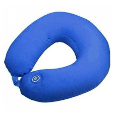 Подушка підголовник масажна Neck Massage Cushion Синя