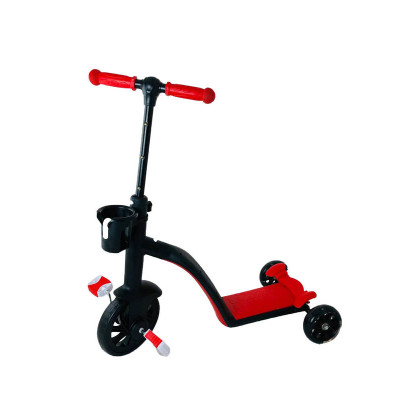 Cамокат-велобіг-велосипед 3 в 1 Children Car Scooter Червоний