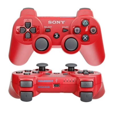 Бездротовий джойстик геймпад PS3 DualShock 3 Червоний