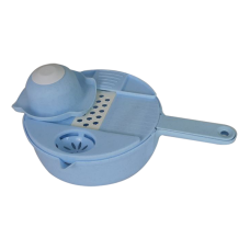 Овочерізка шатківниця з контейнером Multifunctional Cutter 9in1 Блакитна