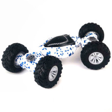Дитяча трюкова машинка перевертень Storm Climbing Car управління рукою Біла з синім