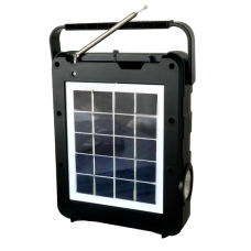 Портативна сонячна радіостанція із сонячною панеллю NNS Solar Charge NS-8033LS Bluetooth+FM+USB