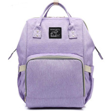 Сумка-рюкзак для мам Mom Bag Фіолетова