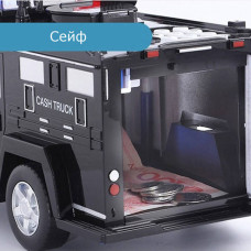 Машинка скарбничка з кодовим замком та відбитком CASH TRUCK