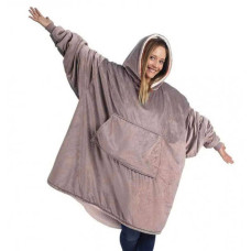 Толстовка-плед з капюшоном Huggle Hoodie Бежевий