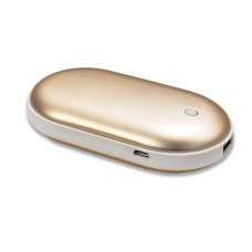 Грілка-повербанк для рук Pebble Hand Warmer PowerBank 5000 mAh золотий
