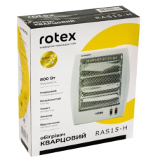 Інфрачервоний обігрівач кварцовий електричний Rotex RAS15-H