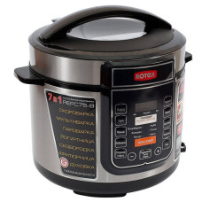 Мультиварка ROTEX REPC75-B, 5 літрів 900 Вт, 17 програм