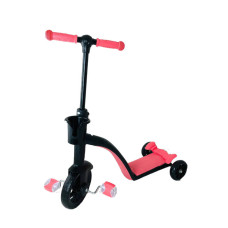 Cамокат-велобіг-велосипед 3 в 1 Children Car Scooter Рожевий
