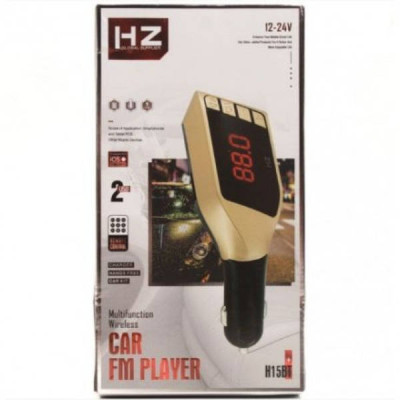 Автомобільний FM трансмітер модулятор H15 MP3 Bluetooth