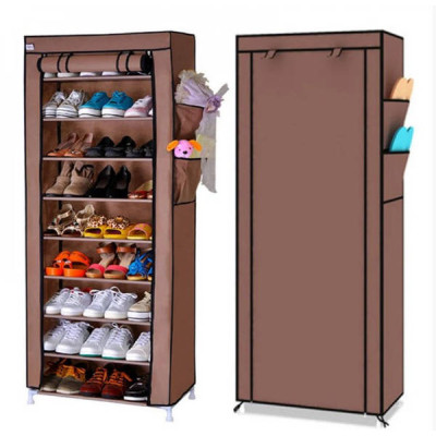 Стелаж для зберігання взуття Combination Shoe Frame 60X30X160 Коричневий