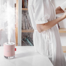 Ультразвуковий зволожувач повітря 500мл H2O Humidifier Рожевий