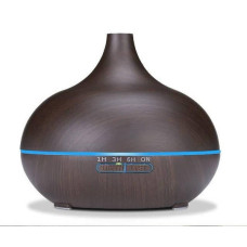 Зволожувач повітря Aroma Diffuser 7 LED color 300 мл темне дерево