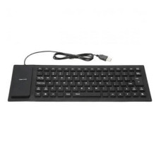 Гнучка силіконова клавіатура Flexible Keyboard X3 Чорна