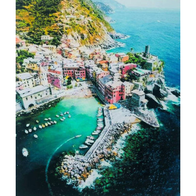 Картина за номерами RA5459 "Морська затока" 40*50 см