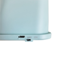 Розумна настільна світлодіодна лампа 3в1 з PowerBank із дзеркалом Синя