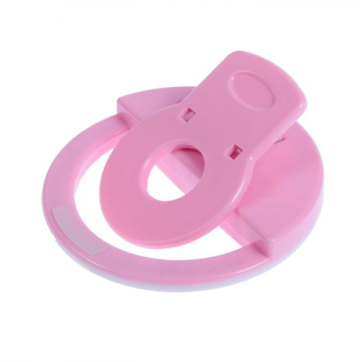Світлодіодне селфі-кільце з USB-зарядкою Selfie Ring Light Рожевий