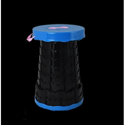 Складний стілець Telescopic stool (розкладний телескопічний стілець) Блакитний