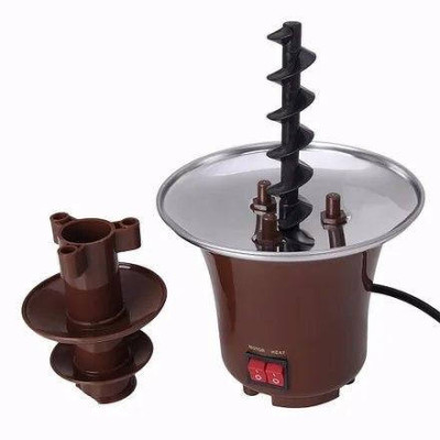 Шоколадний фонтан міні Фондю Mini Chocolate Fondue Fountain
