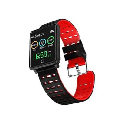 Смарт-годинник Smart Watch F5 Чорно-червоний