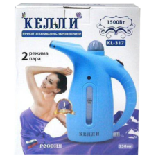 Ручний вертикальний відпарювач KELLI KL-317 Рожевий