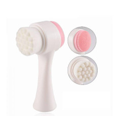 Багатофункціональна 3D щітка для обличчя Facial Cleansing Brush Рожева