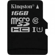 Карта пам'яті microSD Kingston 16 Гб без адаптера