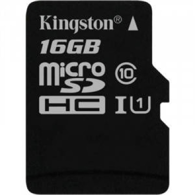 Карта пам'яті microSD Kingston 16 Гб без адаптера