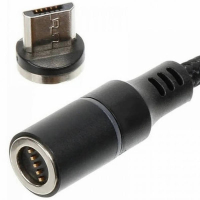 Кабель Hoco UD07 2.4A microUSB 1м Чорний