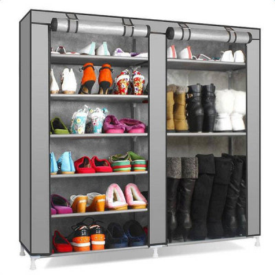 Тканинна шафа для взуття Shoe Cabinet 5 Layer 6510 Сірий
