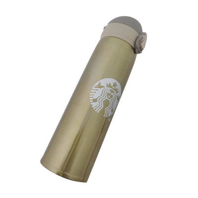 Термос Starbucks 500 мл Золотий