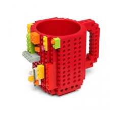 Кружка - конструктор LEGO 350 мл Червона
