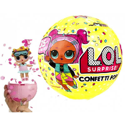 Лялька в кулі для дівчаток LOL модель Confetti Pop серія 9 GOLD