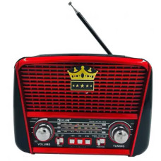 Радіоприймач з Bluetooth акумулятором та сонячною батареєю GOLON RX-BT456s