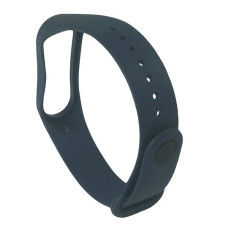 Ремінець силіконовий для Xiaomi Mi Band 3/4 №13 сапфіровий