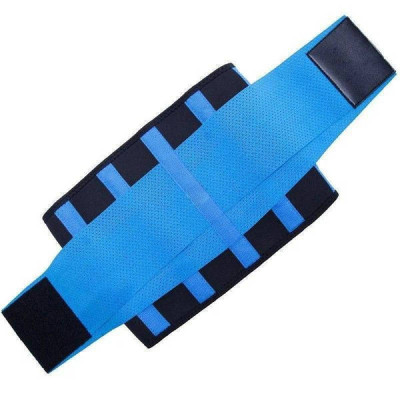 Пояс для схуднення Hot Shapers Belt Power Чорний з синім р-р XXXL