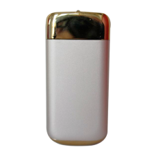 Power Bank цифровий SMART з ліхтариком і Led індикатором 20000 mAh Золотистий