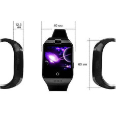 Розумний годинник Smart Watch Q18 чорний з чорним обідкомSep111222333Розумний годинник Smart Watch Q18 чорний з чорним обідком