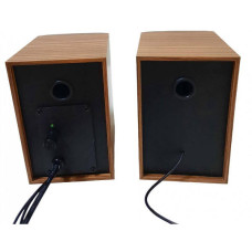 Колонки комп'ютерні FT-108AC 220V Світле дерево