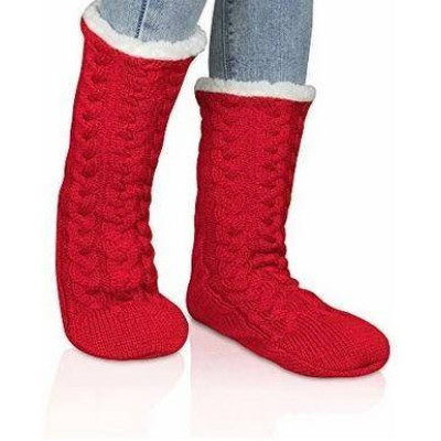 Шкарпетки антиковзкі Huggle Slipper Socks Червоний