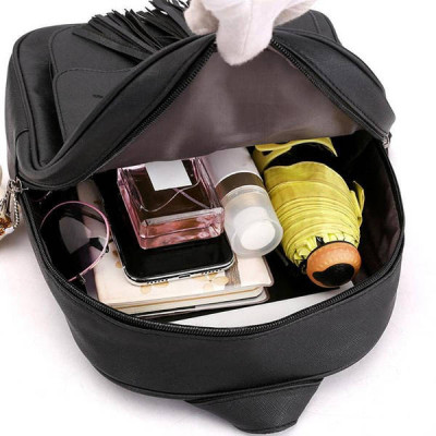 Жіноча сумка 4 в 1 Teddy Back Pack Bag Чорна