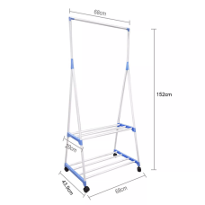 Вішалка для одягу Clothes Rack 68х43.9х152см