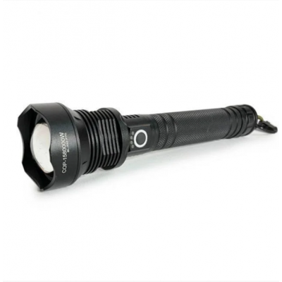 Ліхтарик Bailong BL X92 P70/ 7668 2*18650 battery Чорний