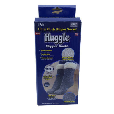 Шкарпетки антиковзкі Huggle Slipper Socks Фіолетові