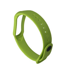 Ремінець силіконовий для Xiaomi Mi Band 5 №12 салатовий